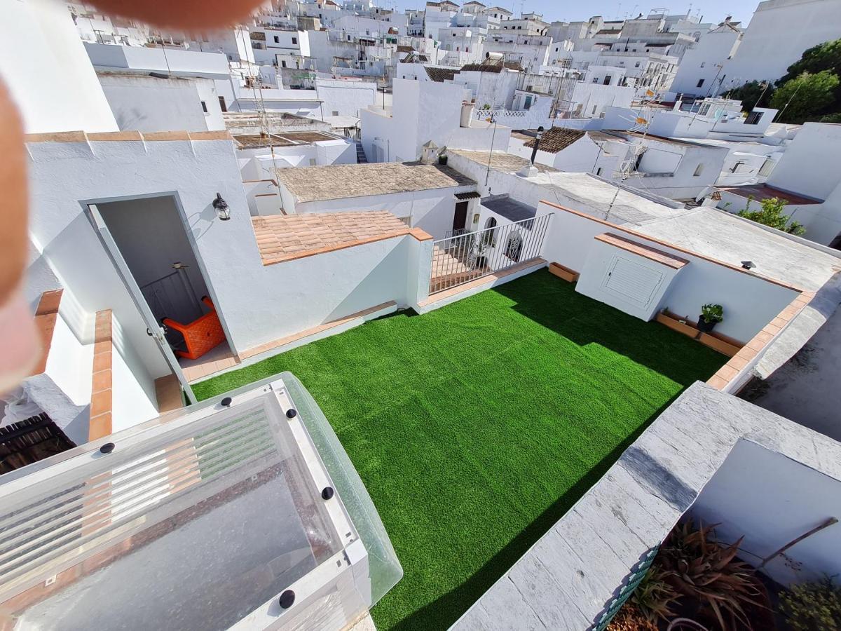 El Aljibe De Cobarrubias, Apartamento 3, Terraza Privada Vejer de la Frontera Exterior foto