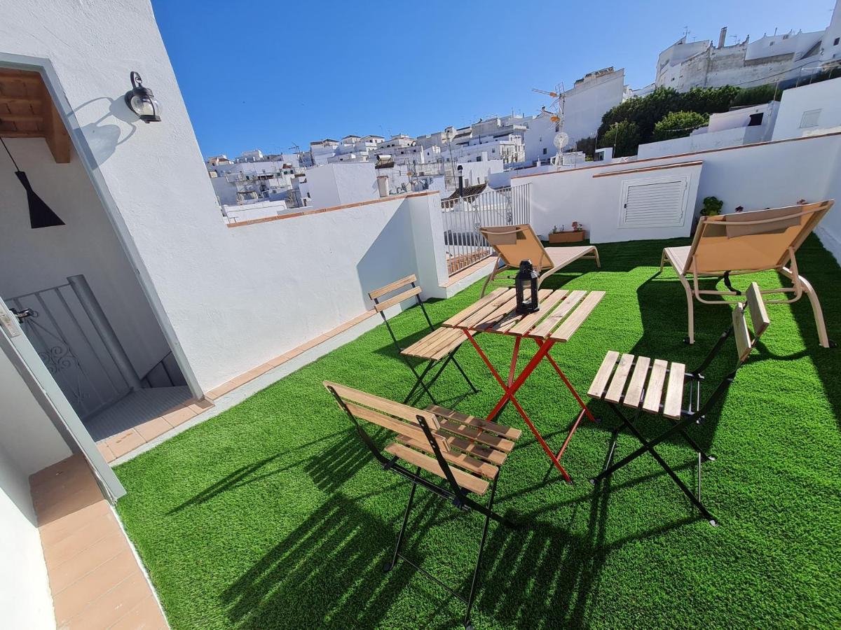 El Aljibe De Cobarrubias, Apartamento 3, Terraza Privada Vejer de la Frontera Exterior foto