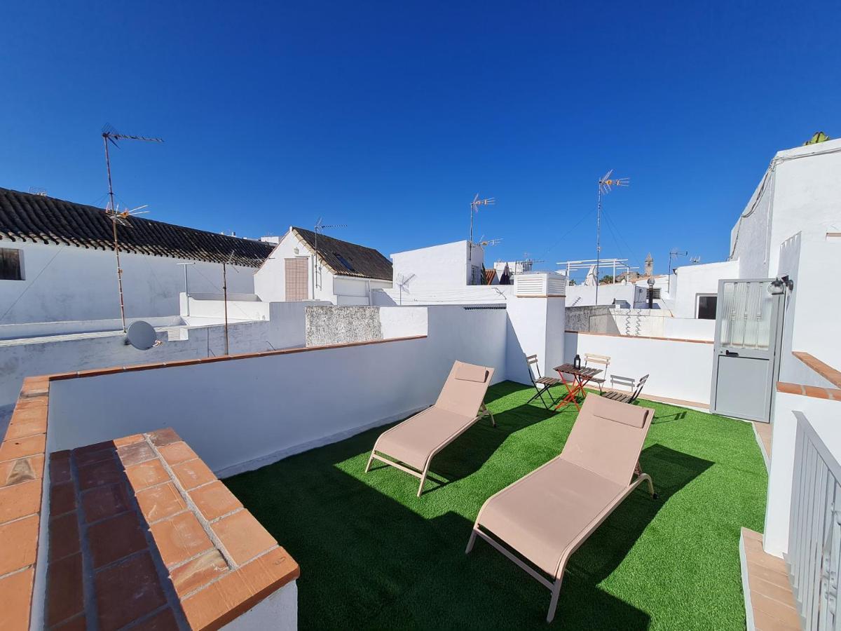 El Aljibe De Cobarrubias, Apartamento 3, Terraza Privada Vejer de la Frontera Exterior foto